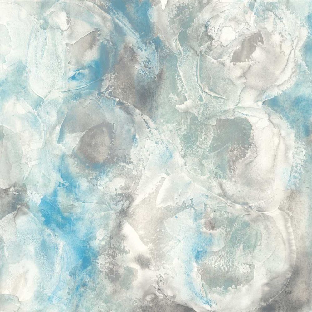 Pale Blue Circles I art print by Chris Paschke for $57.95 CAD