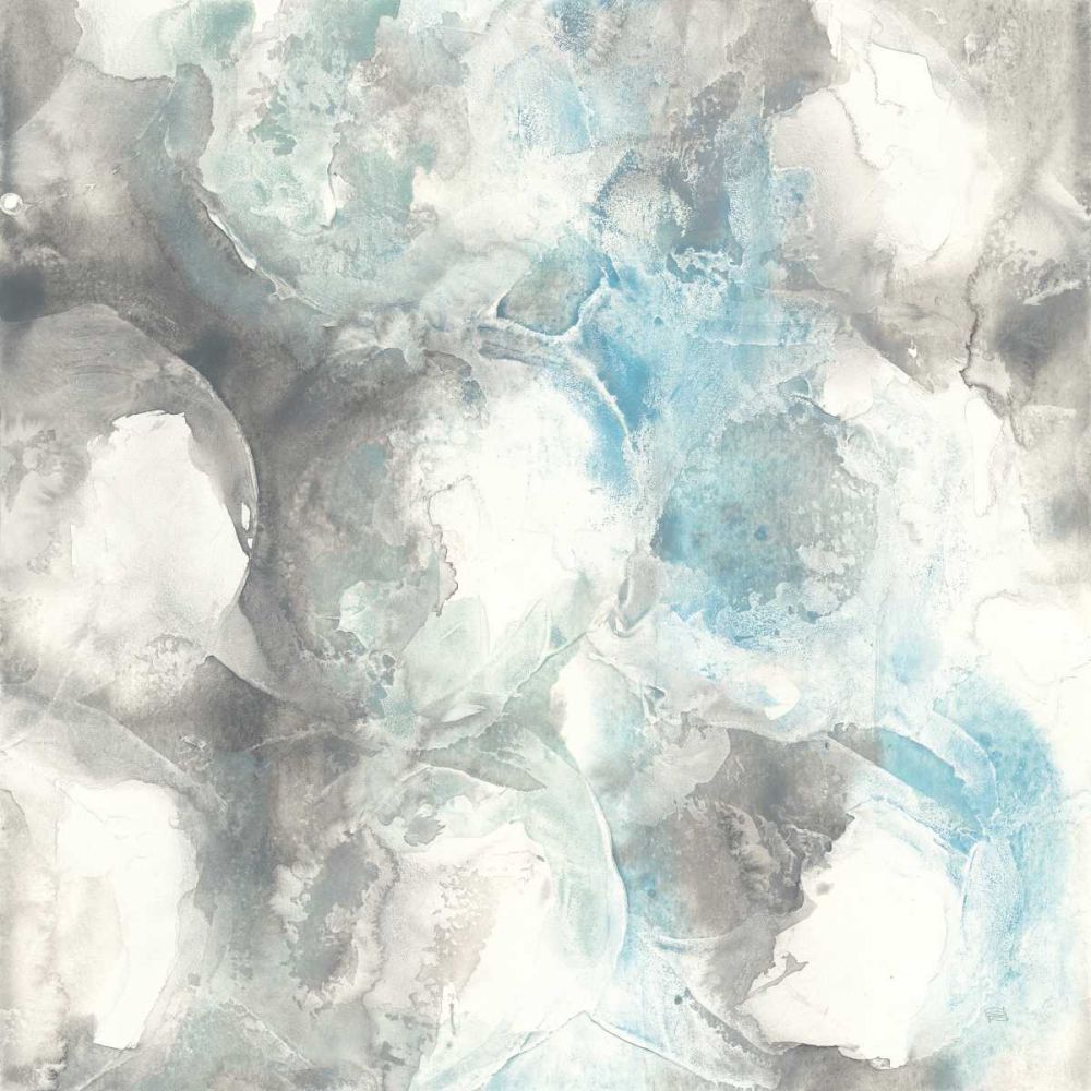 Pale Blue Circles II art print by Chris Paschke for $57.95 CAD