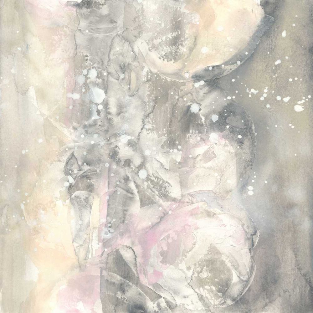 Blushing Snowflakes I art print by Chris Paschke for $57.95 CAD