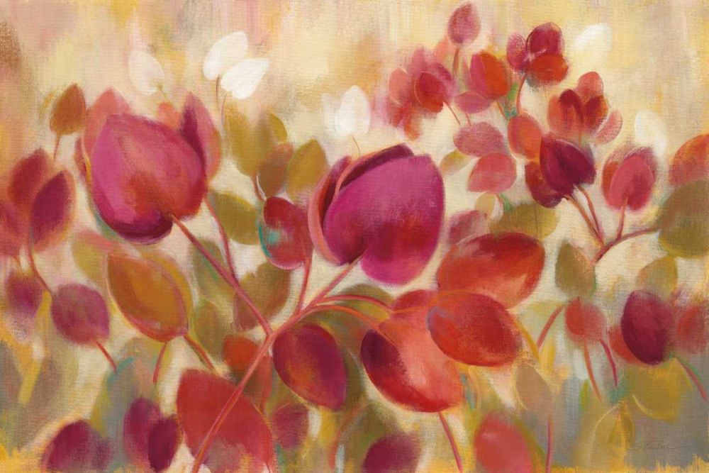 Magenta Tropical art print by Silvia Vassileva for $57.95 CAD