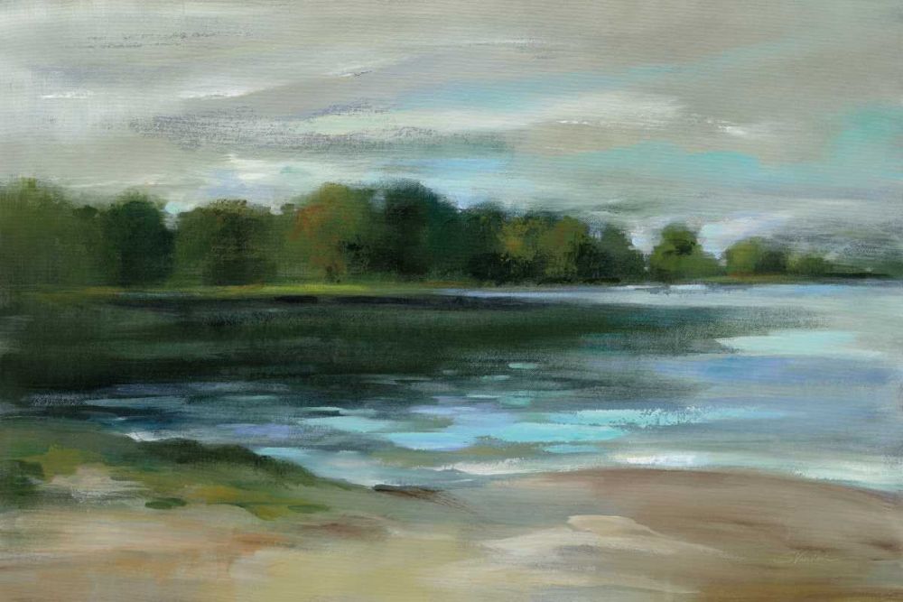 Lake Afternoon Stillness art print by Silvia Vassileva for $57.95 CAD