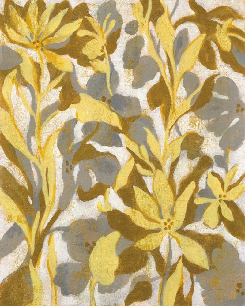 Painted Tropical Screen I art print by Silvia Vassileva for $57.95 CAD