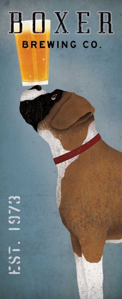 Boxer Brewing Company art print by Ryan Fowler for $57.95 CAD