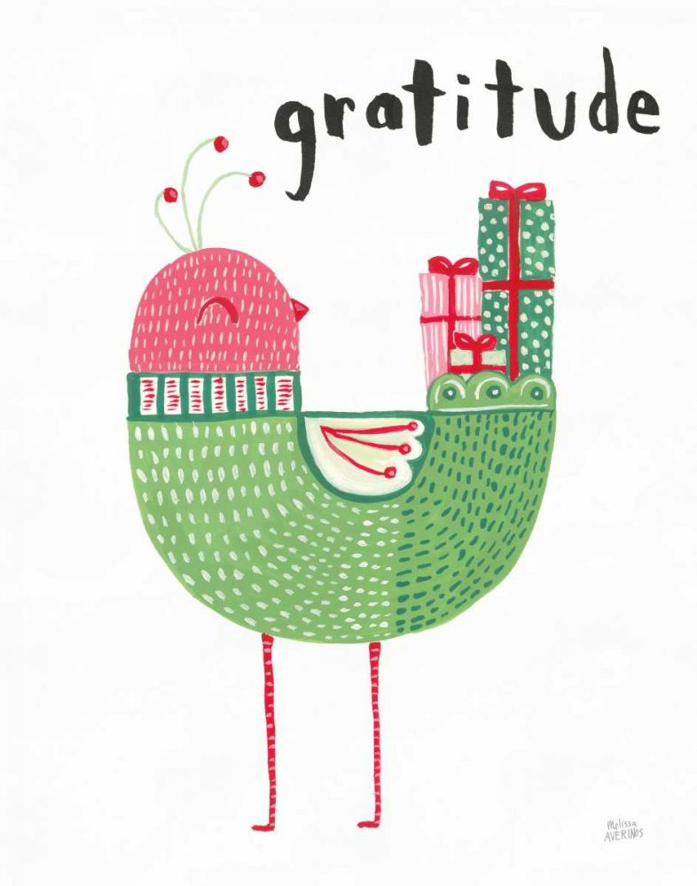 Christmas Tweets IV art print by Melissa Averinos for $57.95 CAD