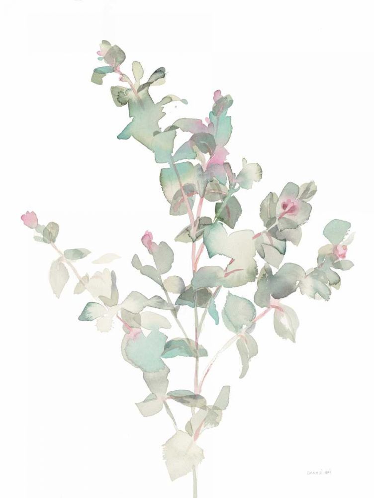 Eucalyptus II White art print by Danhui Nai for $57.95 CAD