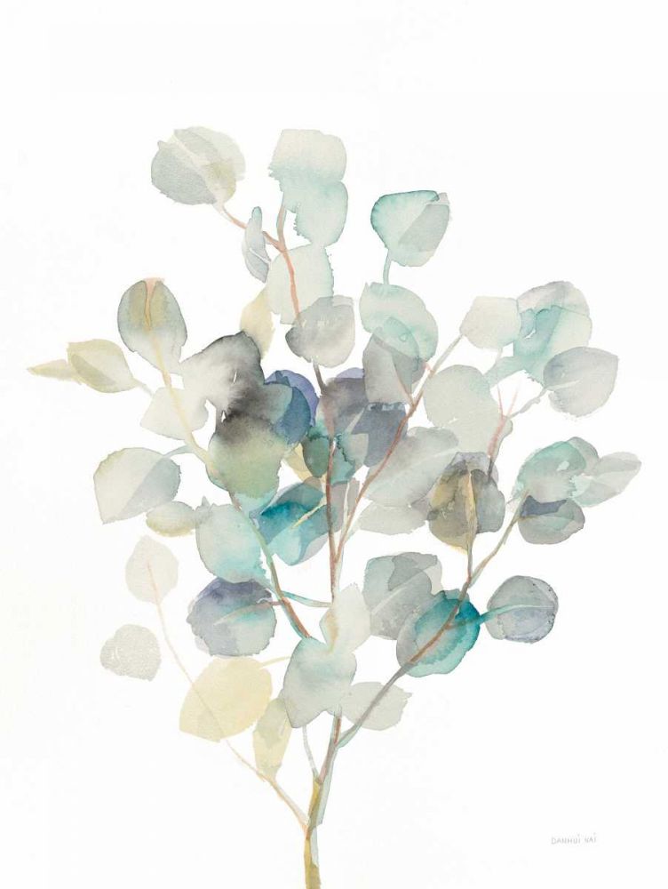 Eucalyptus III White art print by Danhui Nai for $57.95 CAD
