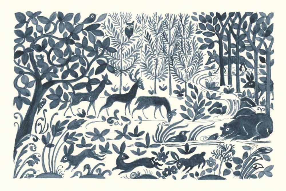 Forest Life II art print by Miranda Thomas for $57.95 CAD
