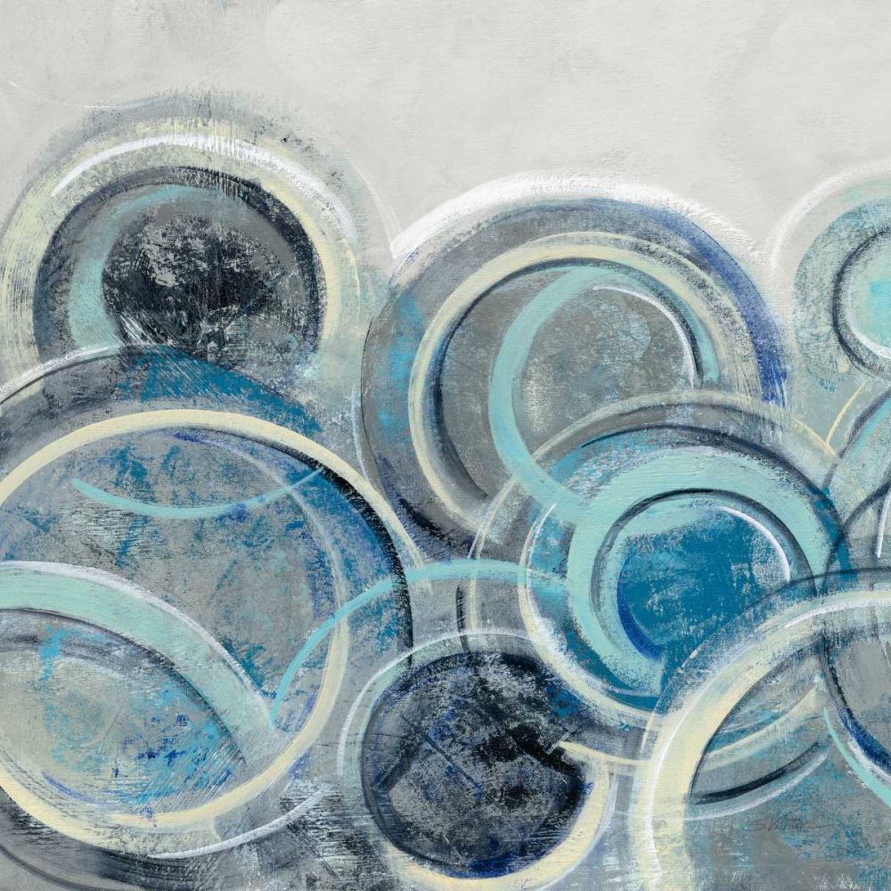 Variation Blue Grey II art print by Silvia Vassileva for $57.95 CAD
