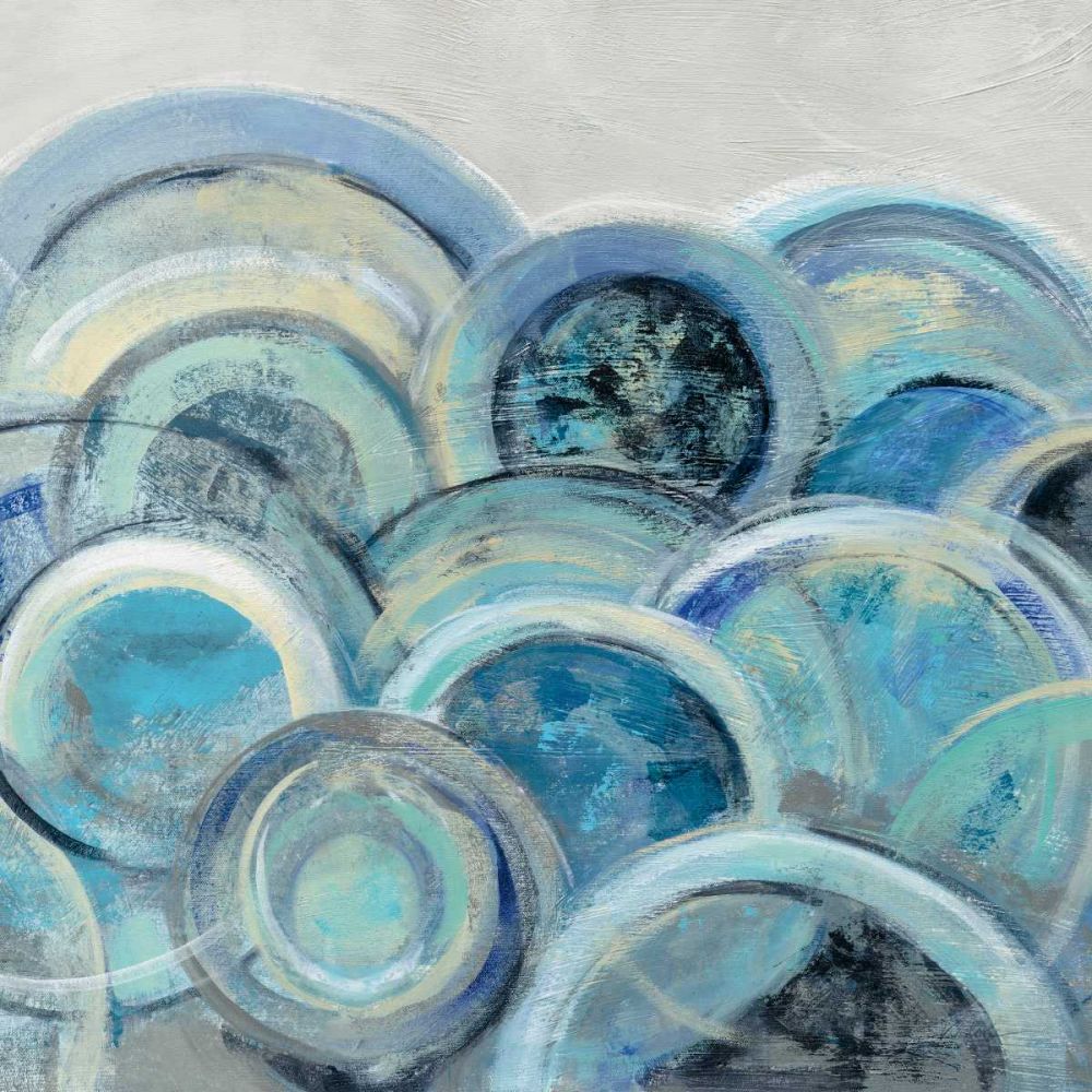 Variation Blue Grey III art print by Silvia Vassileva for $57.95 CAD
