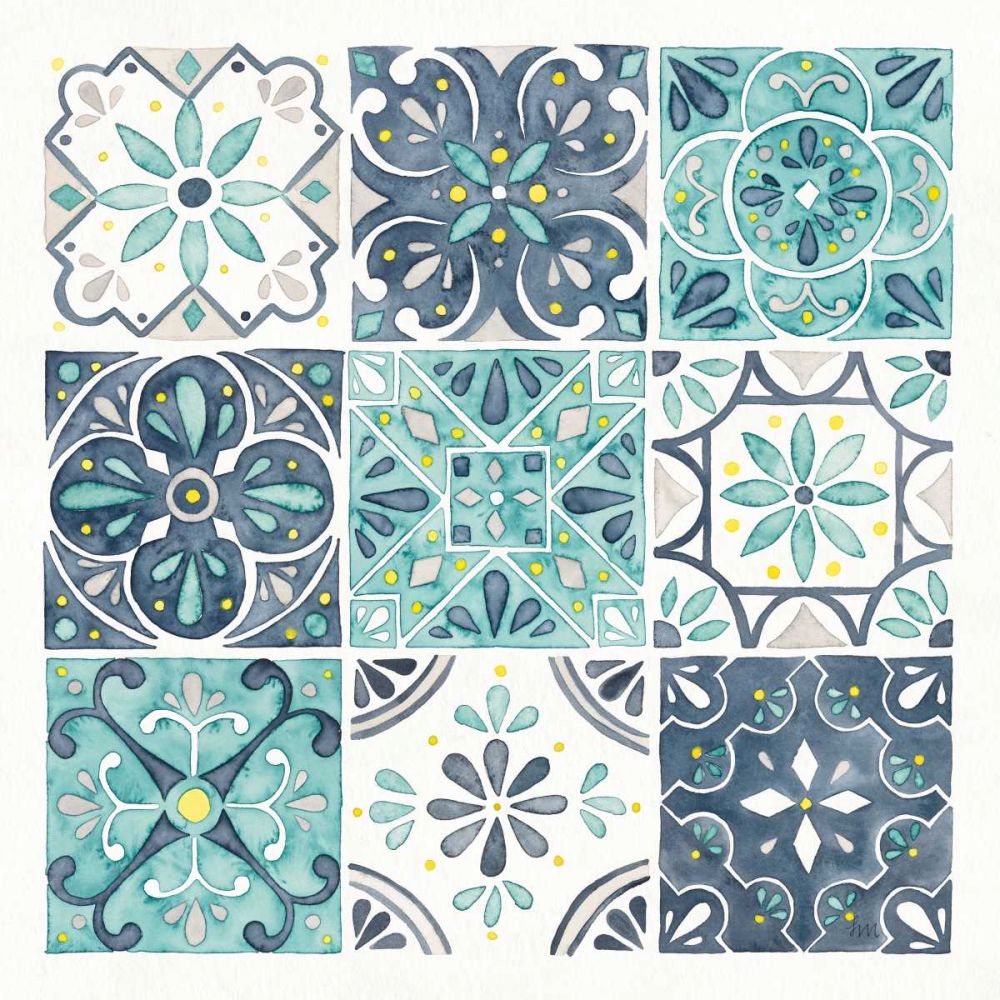 Garden Getaway Pattern I art print by Laura Marshall for $57.95 CAD