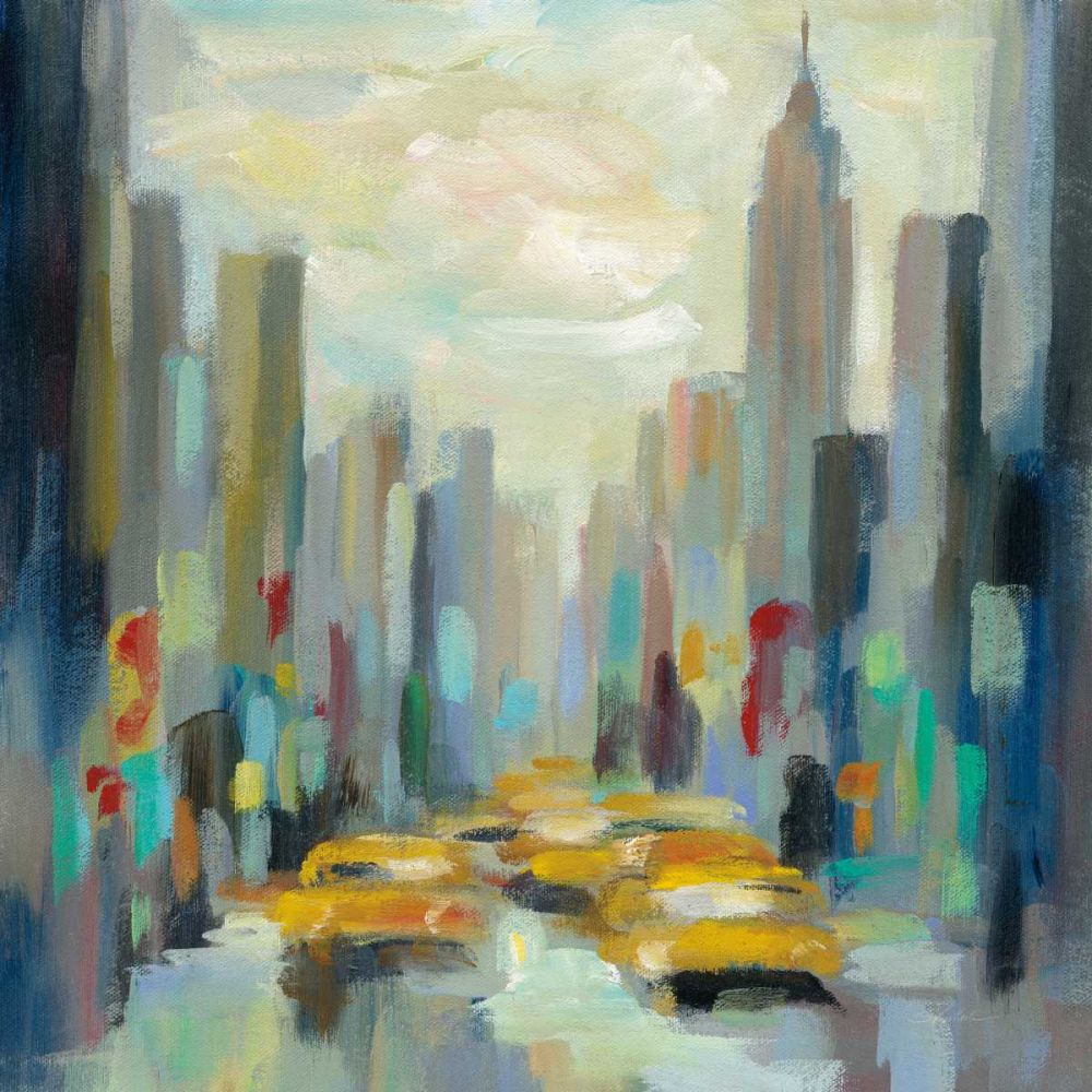 Manhattan Sketches II art print by Silvia Vassileva for $57.95 CAD