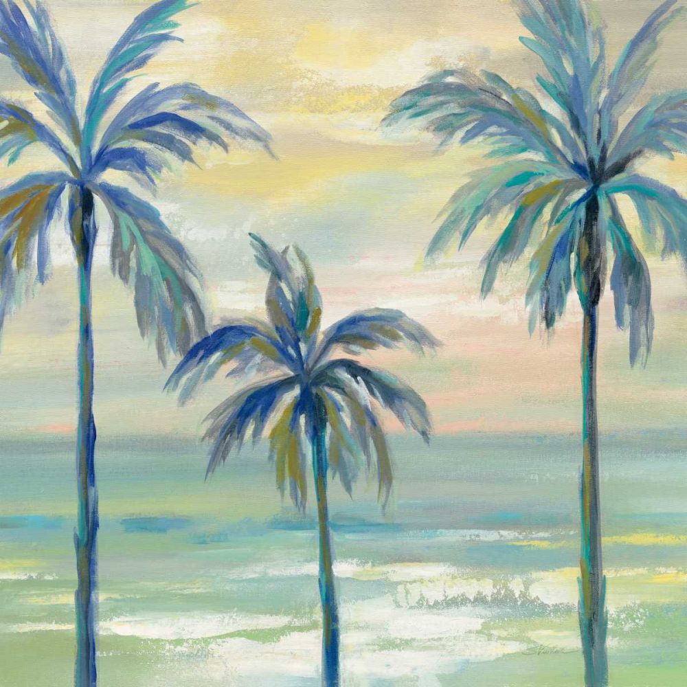 Marine Layer Palms Crop art print by Silvia Vassileva for $57.95 CAD