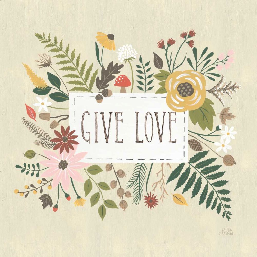 Autumn Garden II art print by Laura Marshall for $57.95 CAD