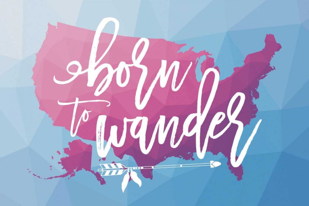 Geo Map Boho II art print by Moira Hershey for $57.95 CAD