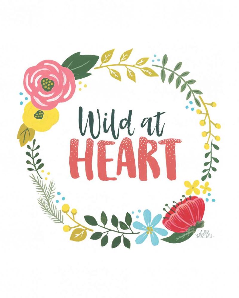 Wildflower Daydreams IV v2 on White art print by Laura Marshall for $57.95 CAD