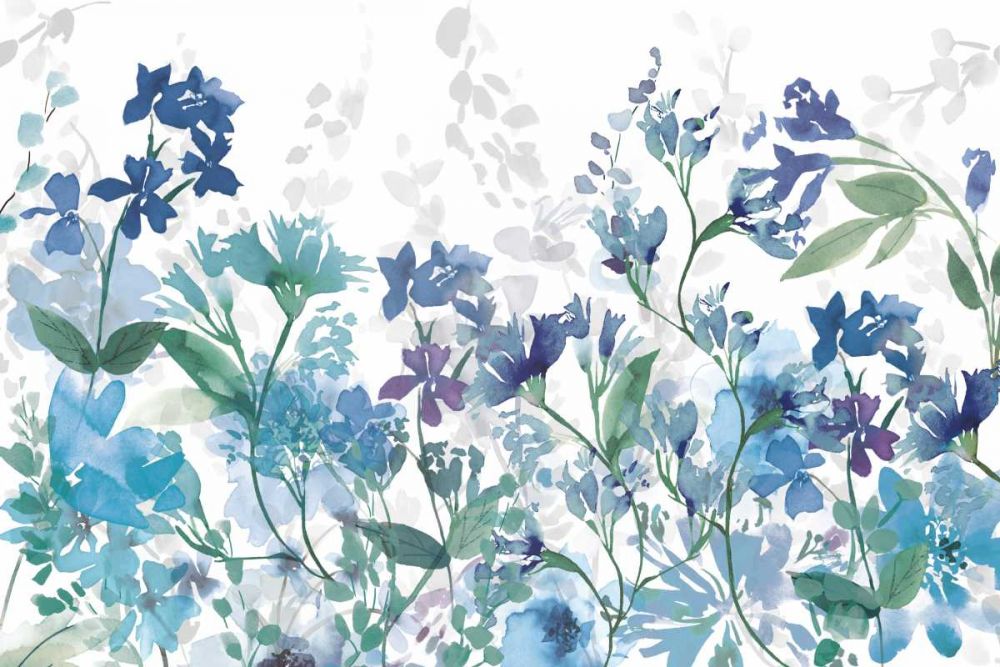 Colors of the Garden Cool Shadows art print by Wild Apple Portfolio for $57.95 CAD