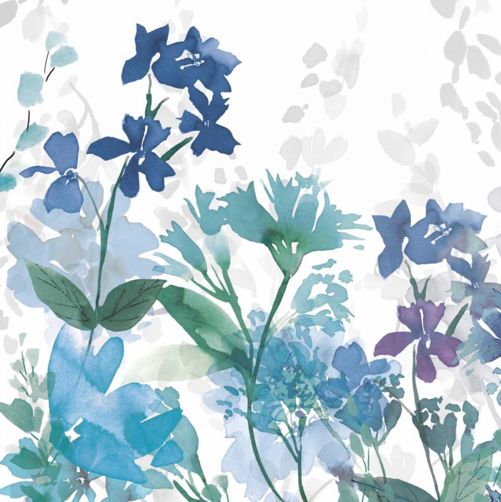 Colors of the Garden II Cool Shadows art print by Wild Apple Portfolio for $57.95 CAD