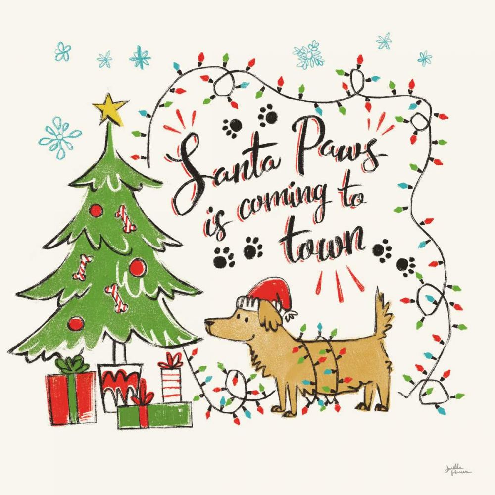 Winter Wooferland II art print by Janelle Penner for $57.95 CAD