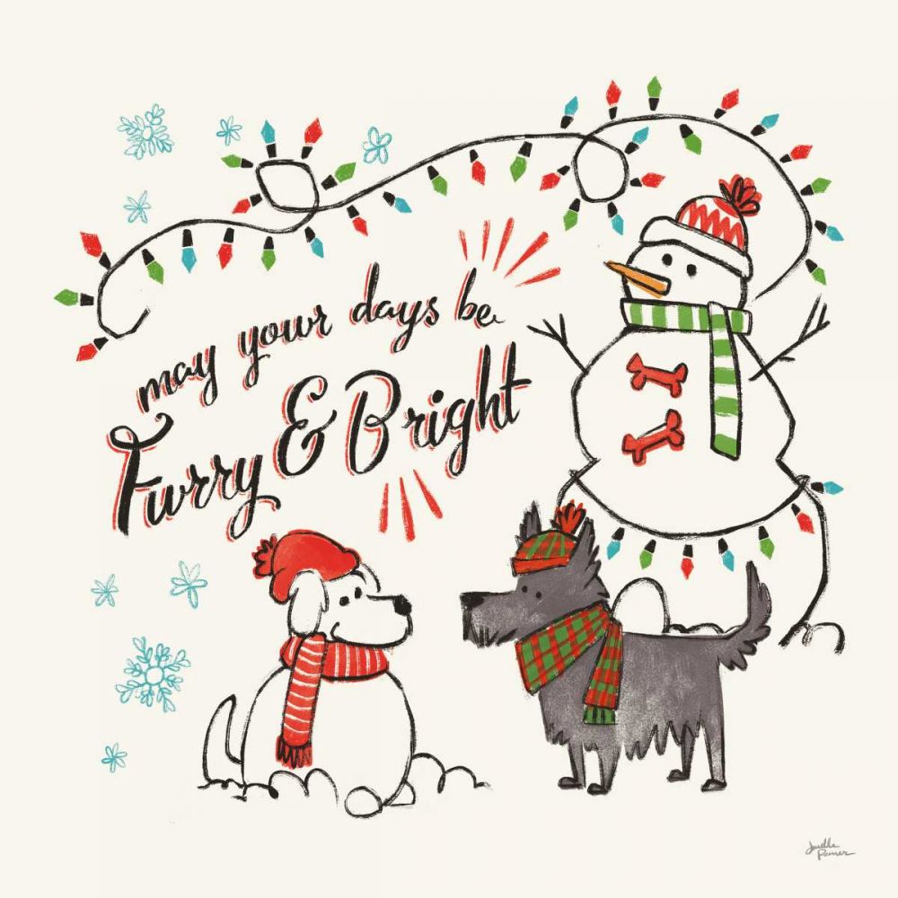 Winter Wooferland III art print by Janelle Penner for $57.95 CAD