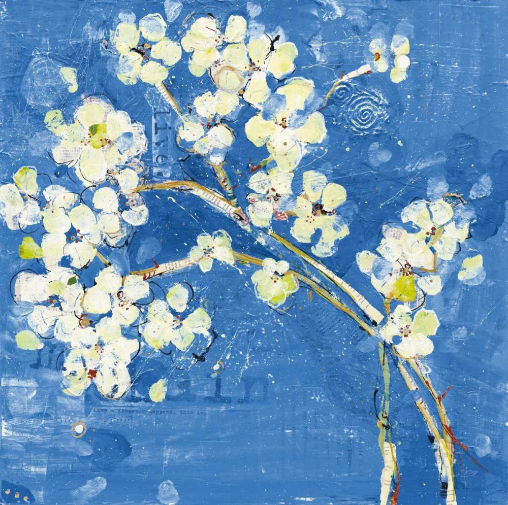 Live Dark Blue art print by Kellie Day for $57.95 CAD