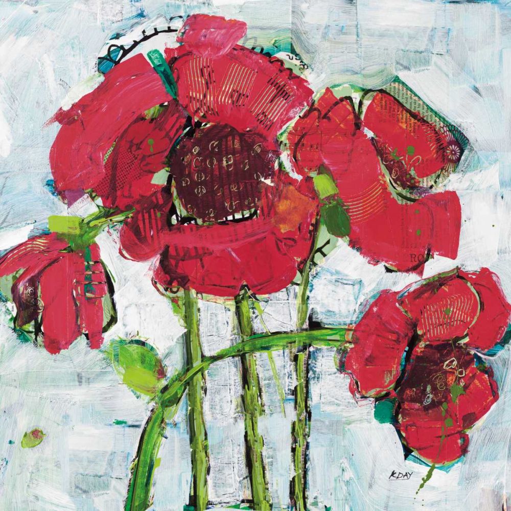 POP Square with Magenta art print by Kellie Day for $57.95 CAD