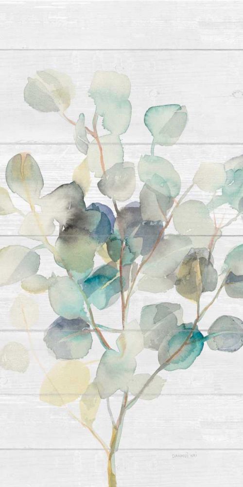 Eucalyptus III on Shiplap Crop art print by Danhui Nai for $57.95 CAD