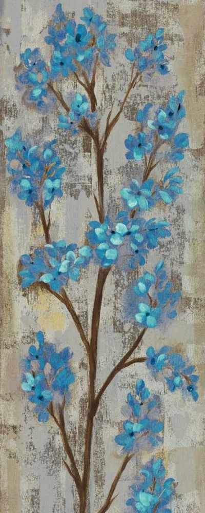 Almond Branch I Blue Crop art print by Silvia Vassileva for $57.95 CAD