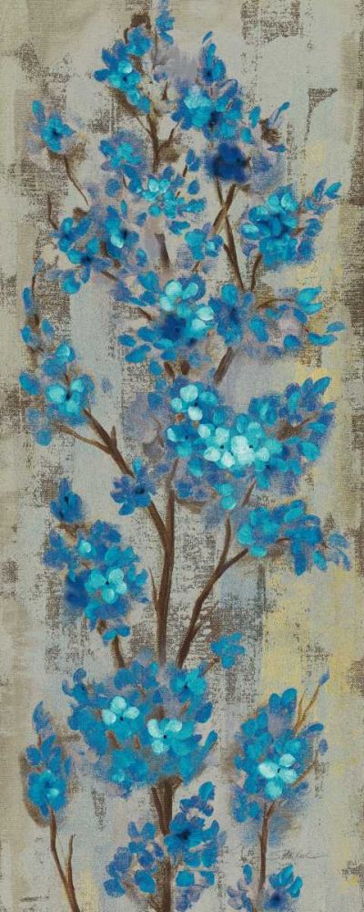 Almond Branch II Blue Crop art print by Silvia Vassileva for $57.95 CAD