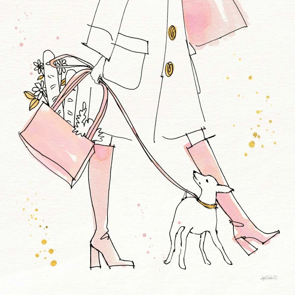 Fashion Feet I art print by Anne Tavoletti for $57.95 CAD