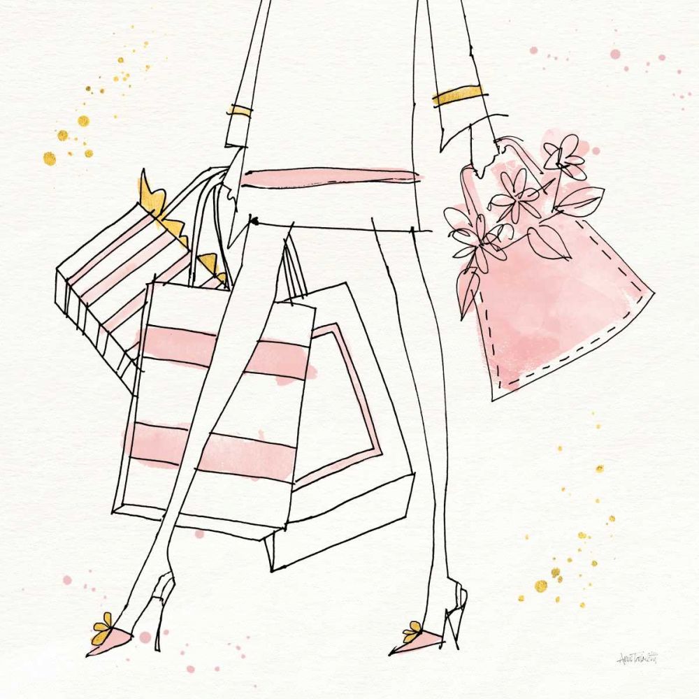 Fashion Feet II art print by Anne Tavoletti for $57.95 CAD