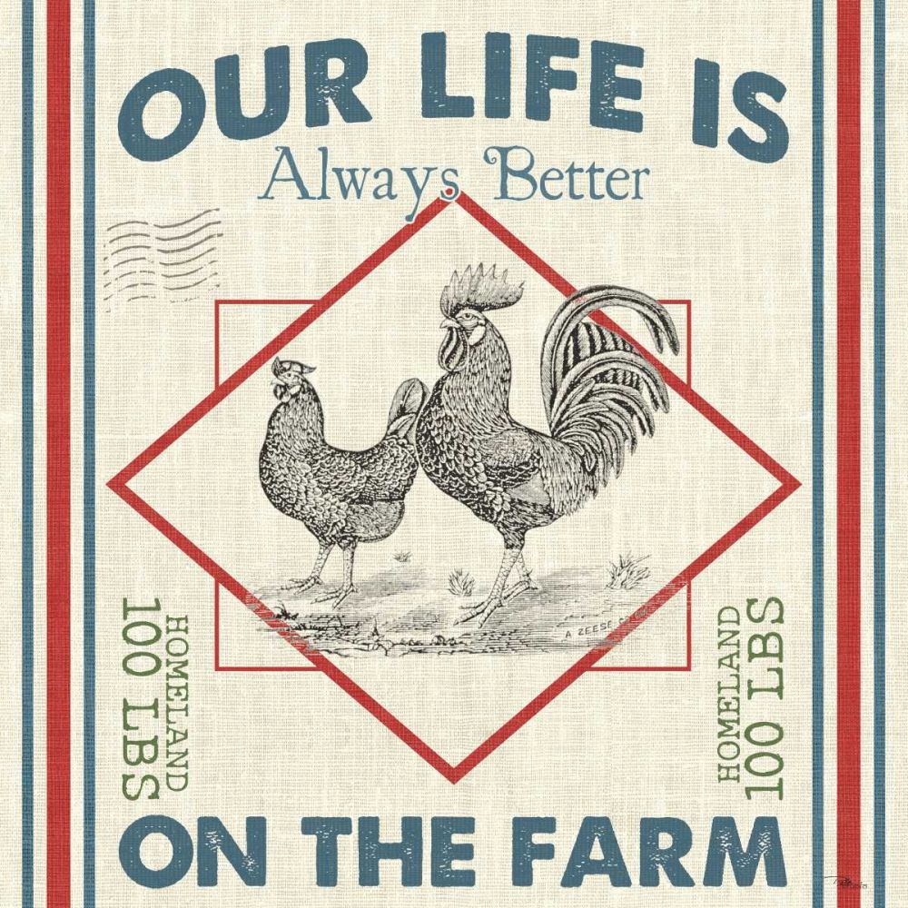 Sweet Farmhouse III art print by Pela Studio for $57.95 CAD