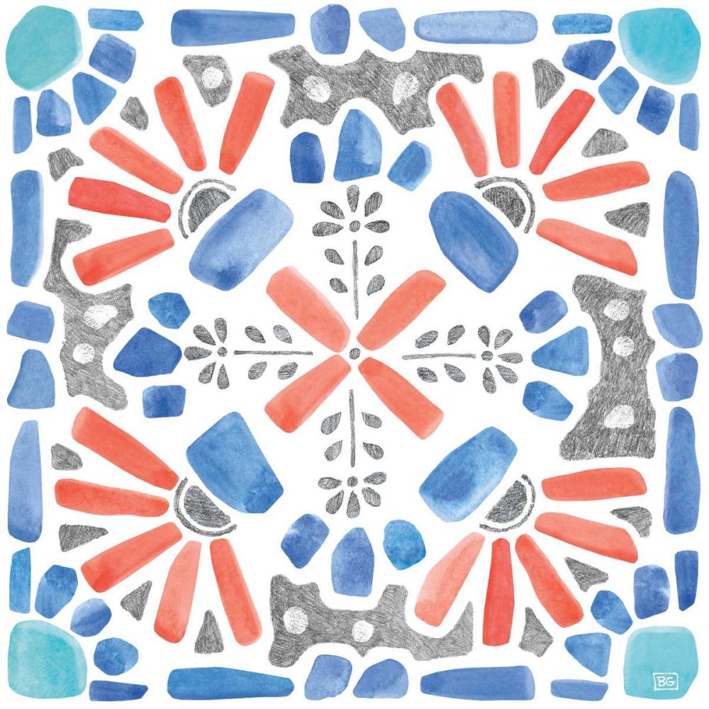 Coastal Sea Life IX art print by Beth Grove for $57.95 CAD