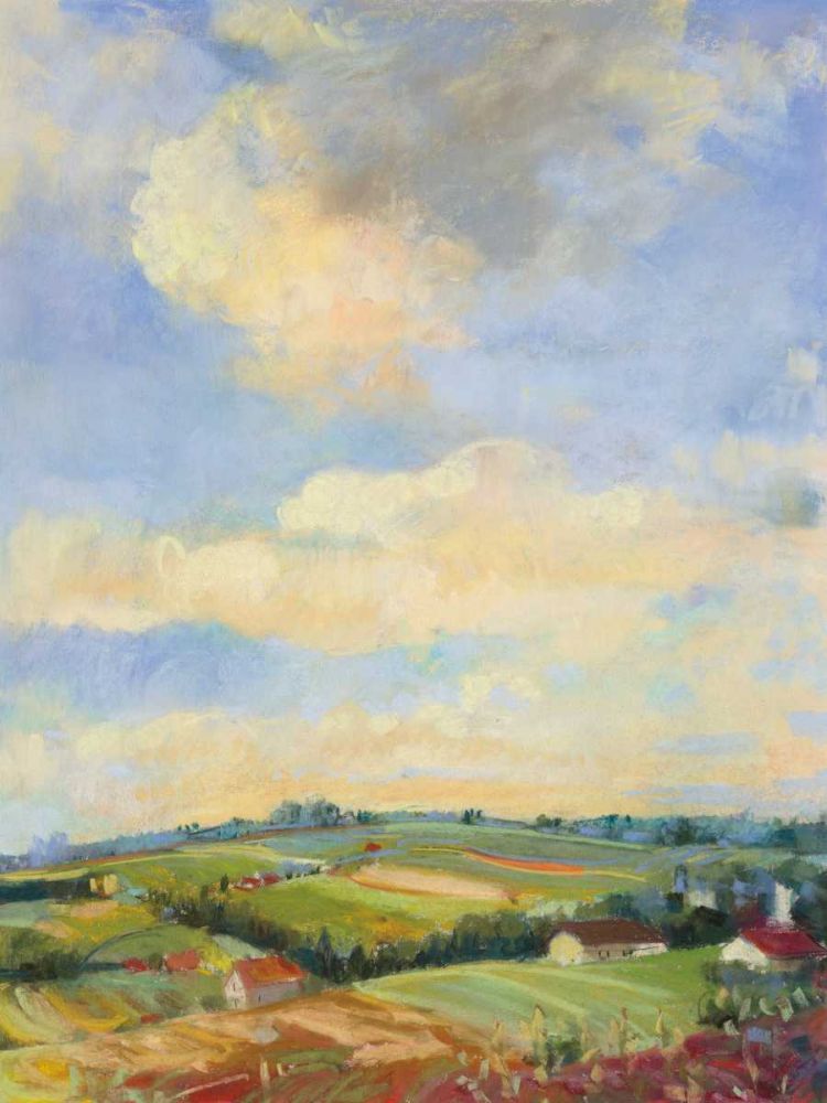 Farm Fields art print by Carol Rowan for $57.95 CAD