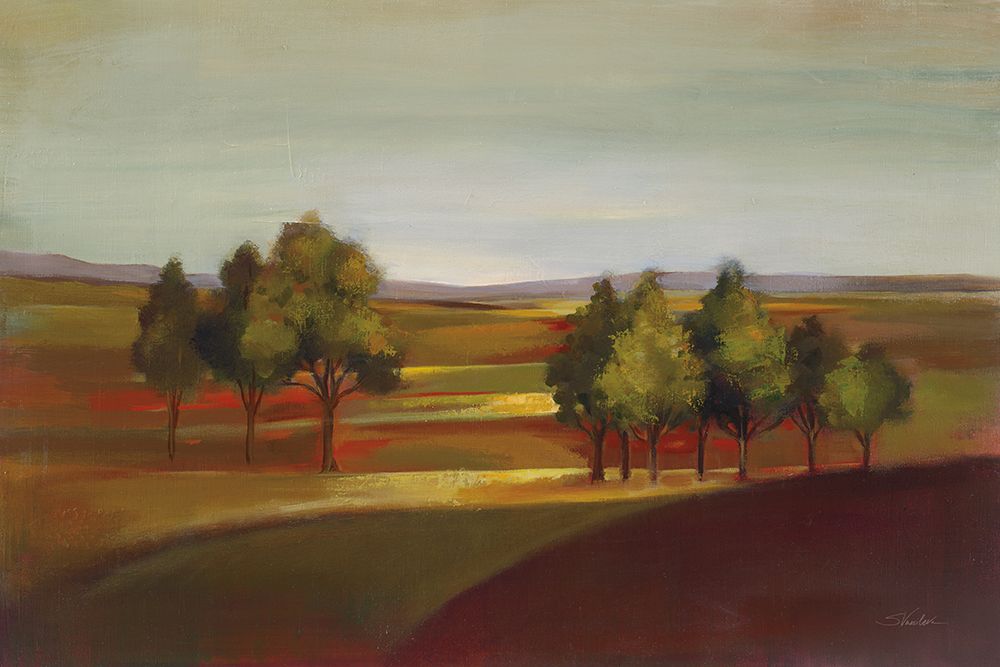 Summer Landscape art print by Silvia Vassileva for $57.95 CAD