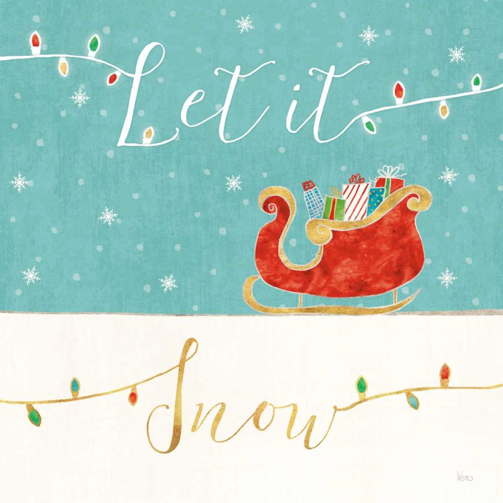 Underlined Christmas IV art print by Veronique Charron for $57.95 CAD