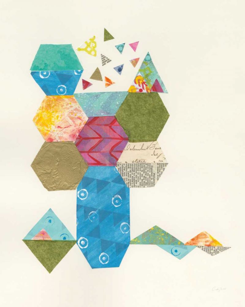 Modern Abstract Design I art print by Courtney Prahl for $57.95 CAD