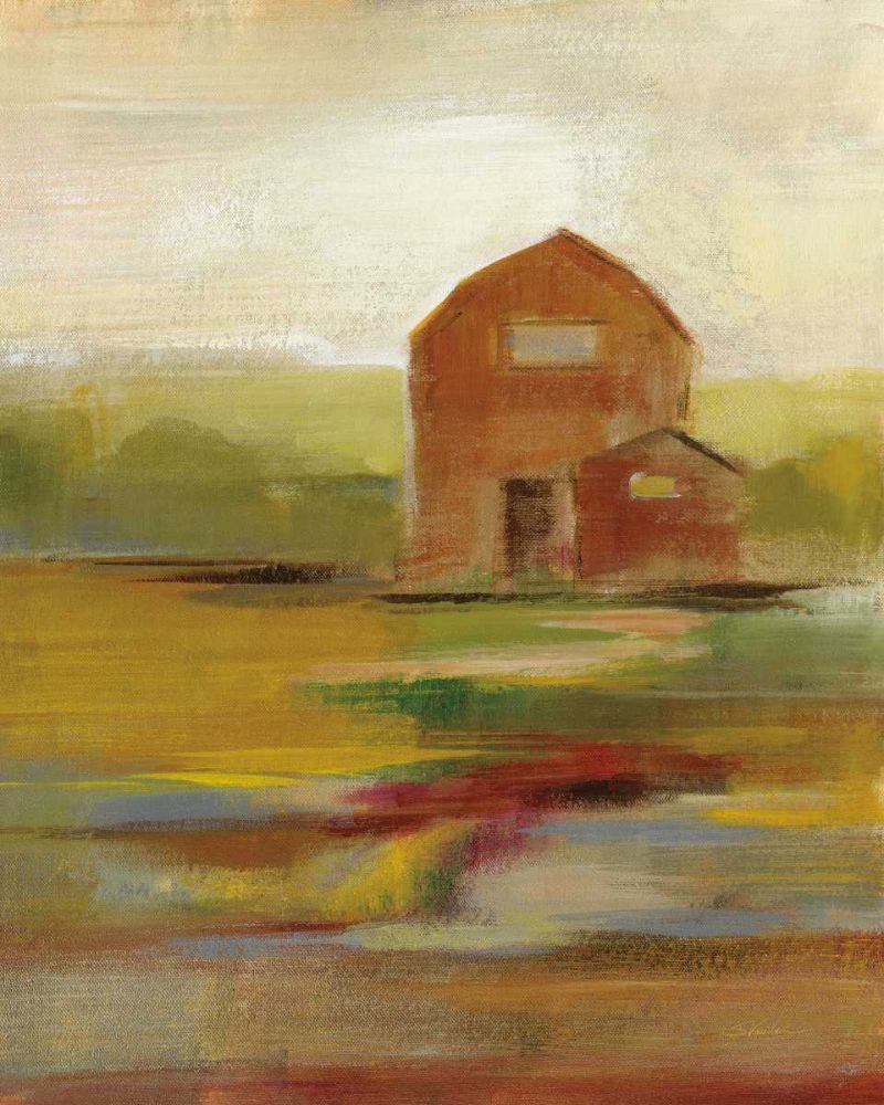 Hillside Barn II v2 art print by Silvia Vassileva for $57.95 CAD