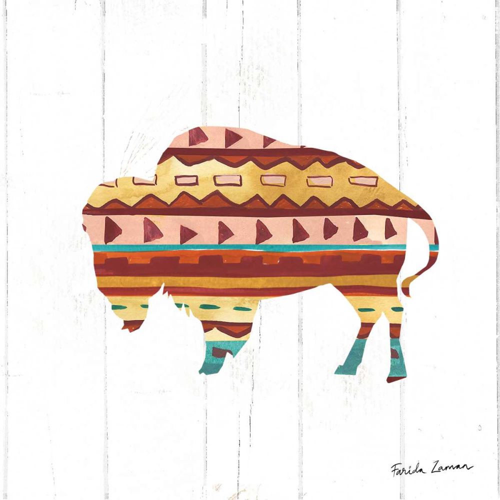 Southwestern Vibes II art print by Farida Zaman for $57.95 CAD