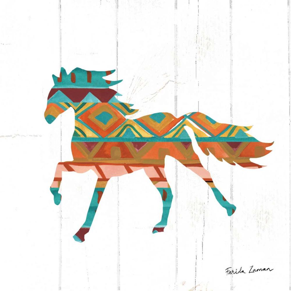 Southwestern Vibes IV art print by Farida Zaman for $57.95 CAD