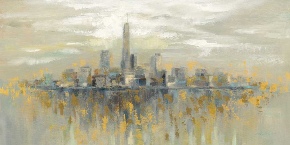 Manhattan Fog art print by Silvia Vassileva for $57.95 CAD