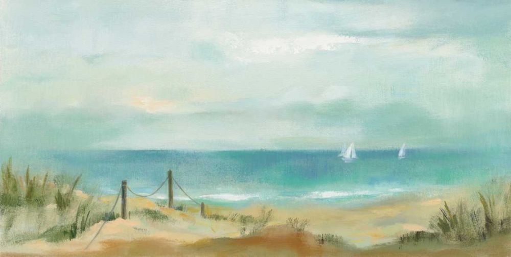 Serenity on the Beach art print by Silvia Vassileva for $57.95 CAD