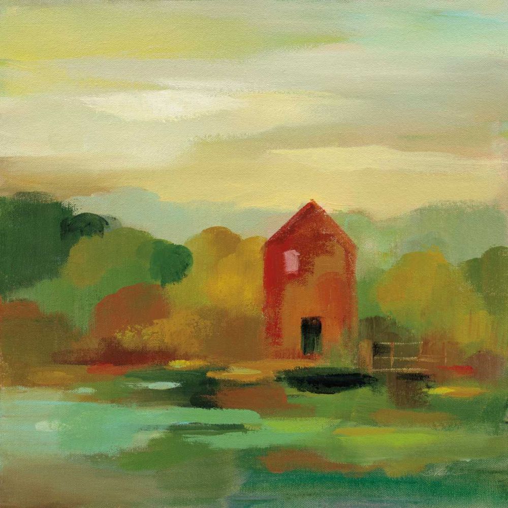 October Farm II art print by Silvia Vassileva for $57.95 CAD