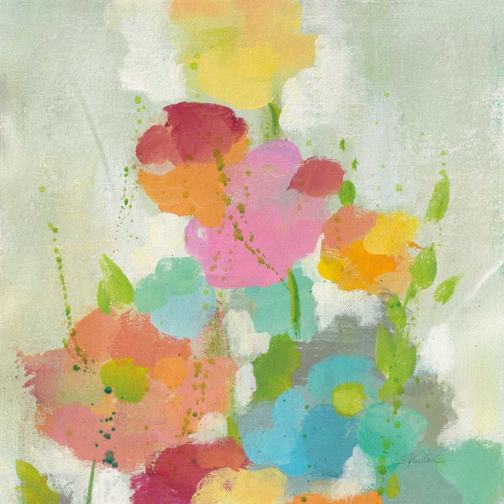 Longstem Bouquet I Square I art print by Silvia Vassileva for $57.95 CAD