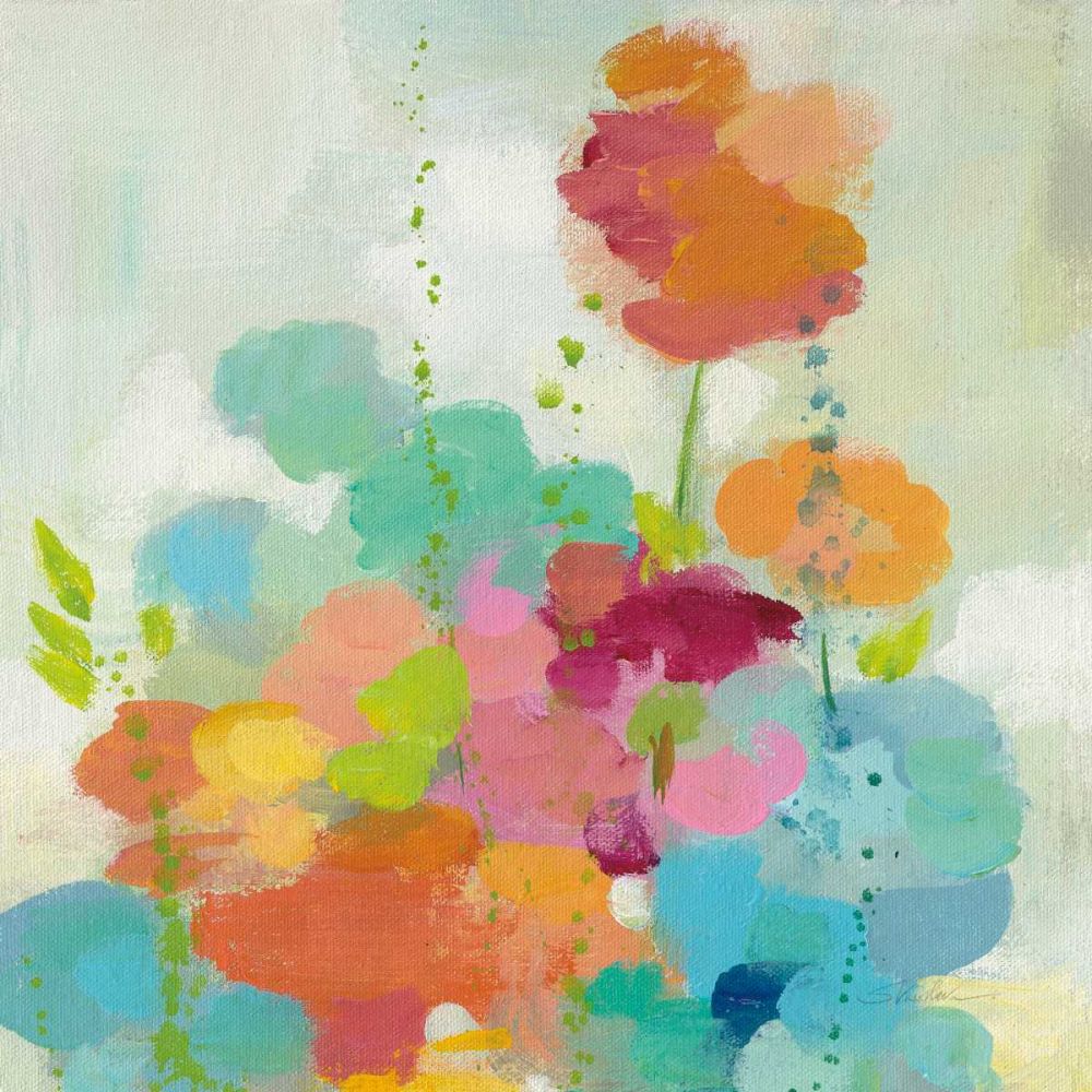 Longstem Bouquet II Square I art print by Silvia Vassileva for $57.95 CAD
