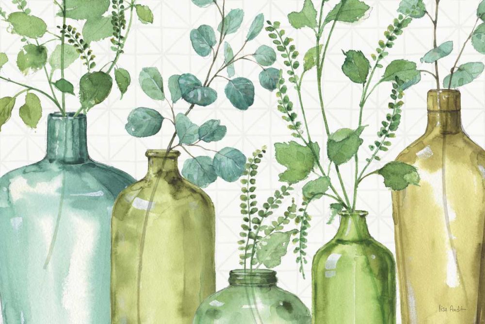 Mixed Greens L art print by Lisa Audit for $57.95 CAD