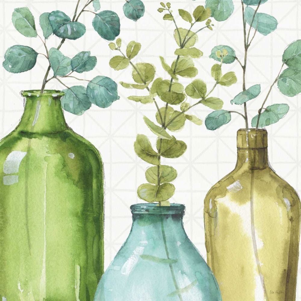 Mixed Greens LVI art print by Lisa Audit for $57.95 CAD