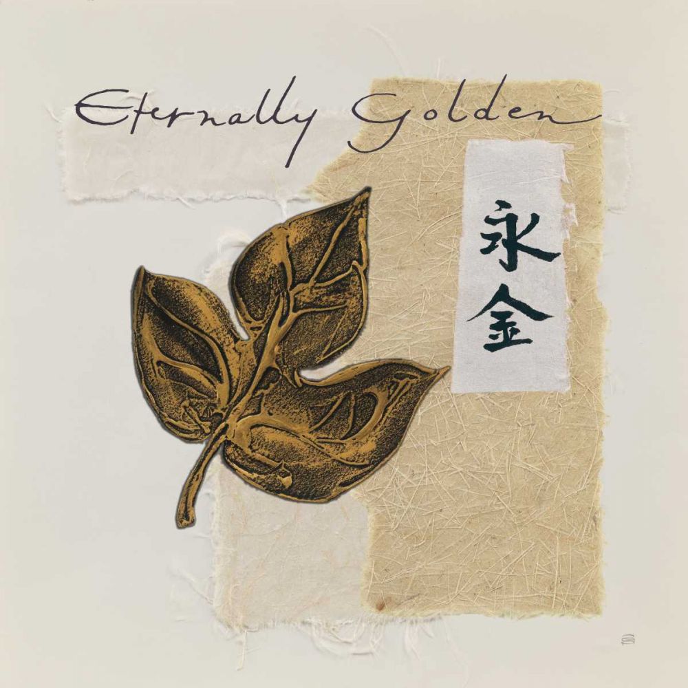 Bronze Leave IV Eternally Golden art print by Chris Paschke for $57.95 CAD
