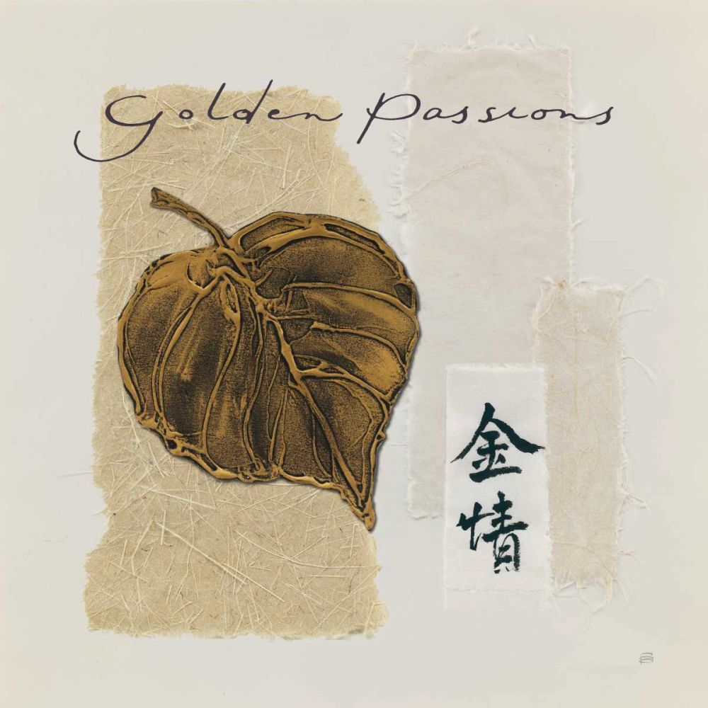 Bronze Leaf III Golden Passions art print by Chris Paschke for $57.95 CAD