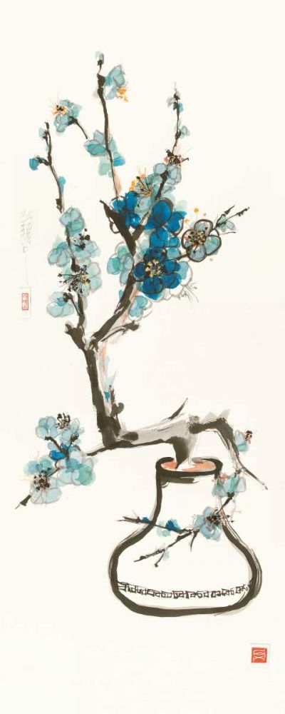 Blue Blossom art print by Chris Paschke for $57.95 CAD