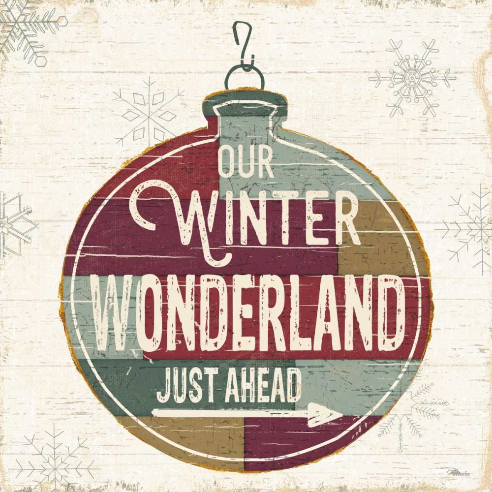 Christmas Signs II art print by Pela Studio for $57.95 CAD